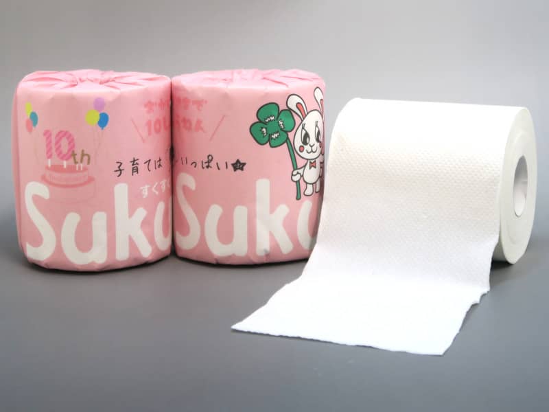 SukuSukuトイレットペーパー（オリジナルトイレットペーパー事例）